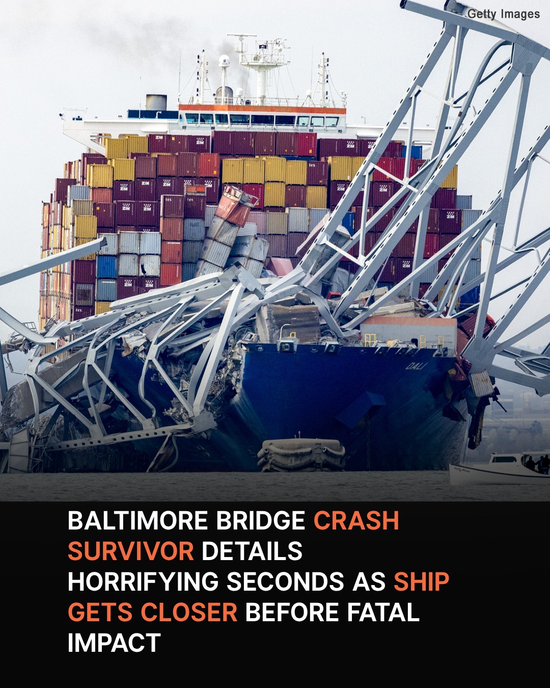 Survivor of Baltimore Bridge Collapse Speaks Out Following ‘Miraculous