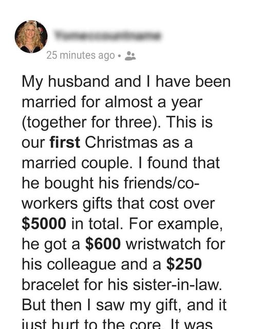 Husband Pays Over 5k For Friends’ & Coworkers’ Christmas Presents