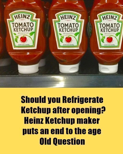 The Great Ketchup Debate To Refrigerate or Not to Refrigerate? test