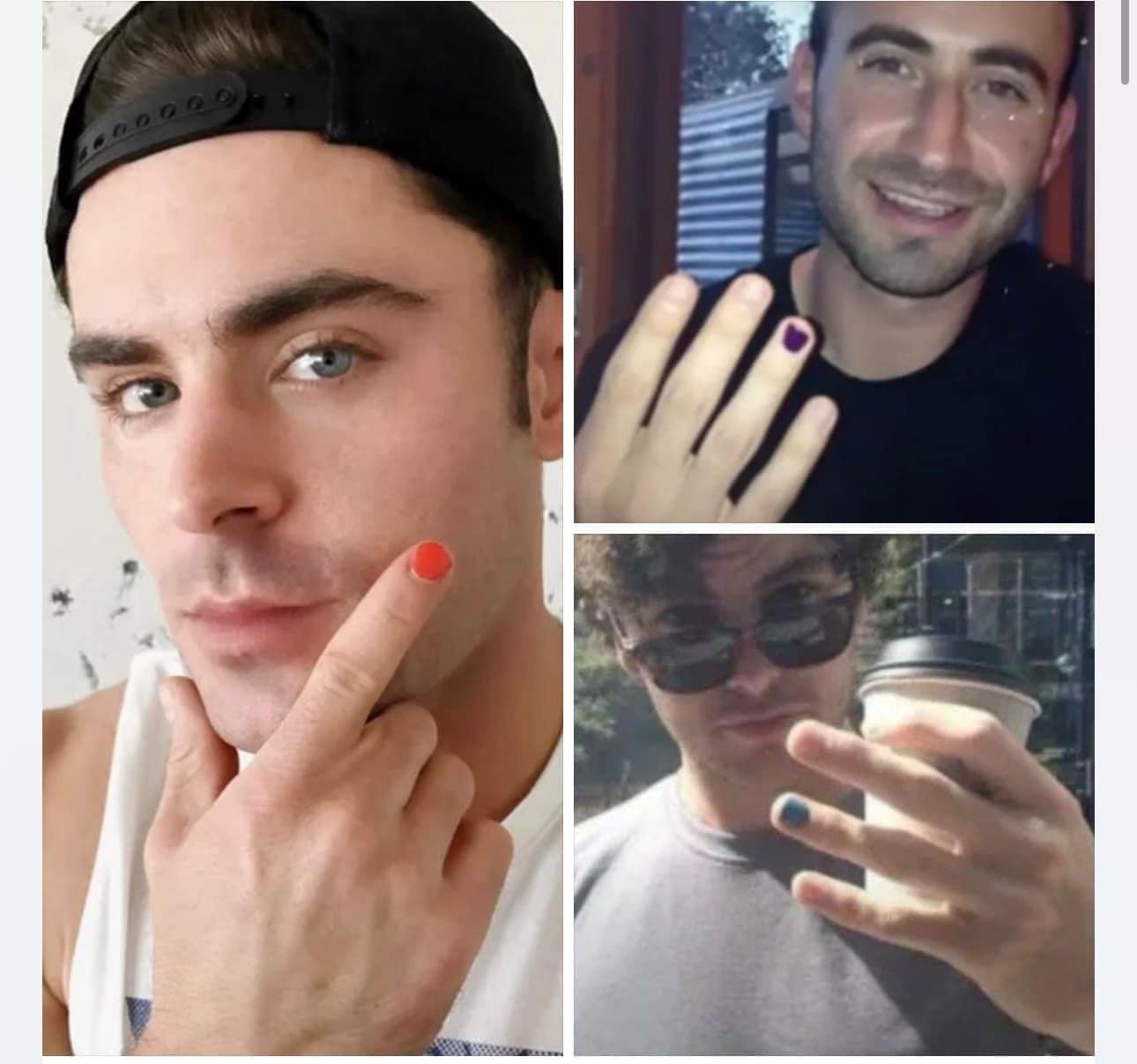 If you see a man with one painted fingernail, here’s what it means test